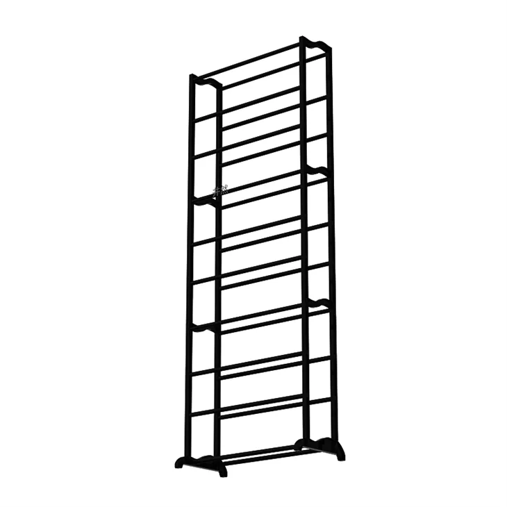 Simple Black Shoe Rack