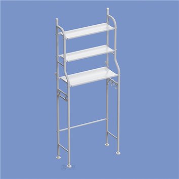 Le support de rangement pour toilettes simple